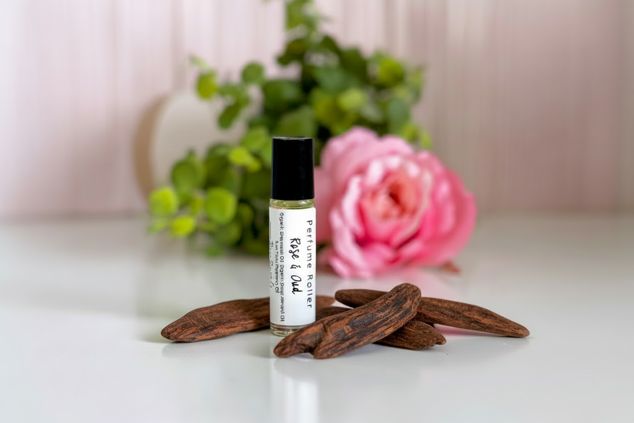 Rose & Oud Perfume Roller