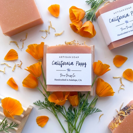California Poppy Body Soap