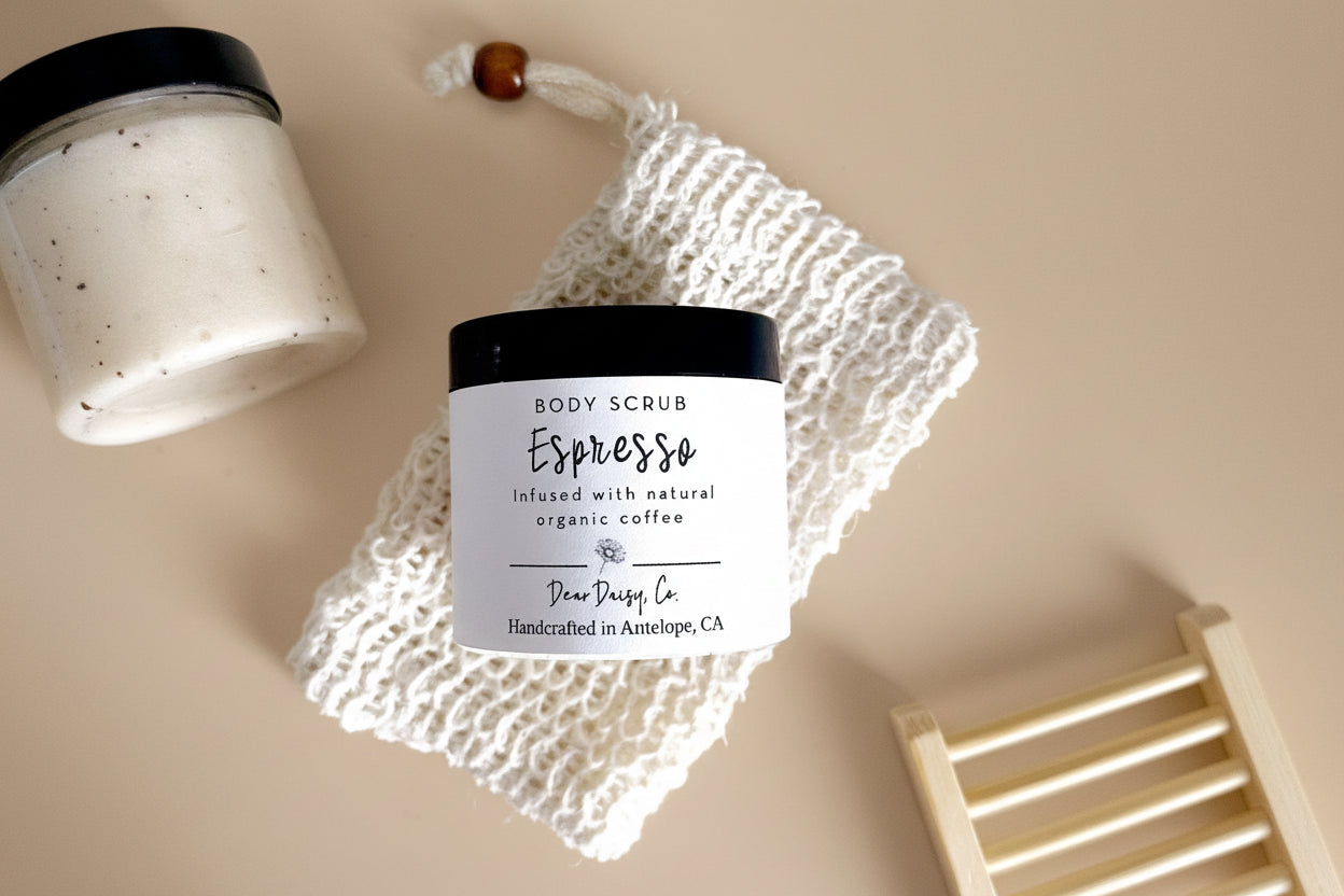Espresso Body Scrub + Moisturizer
