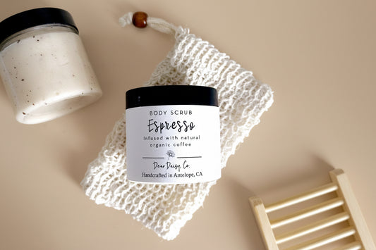 Espresso Body Scrub + Moisturizer