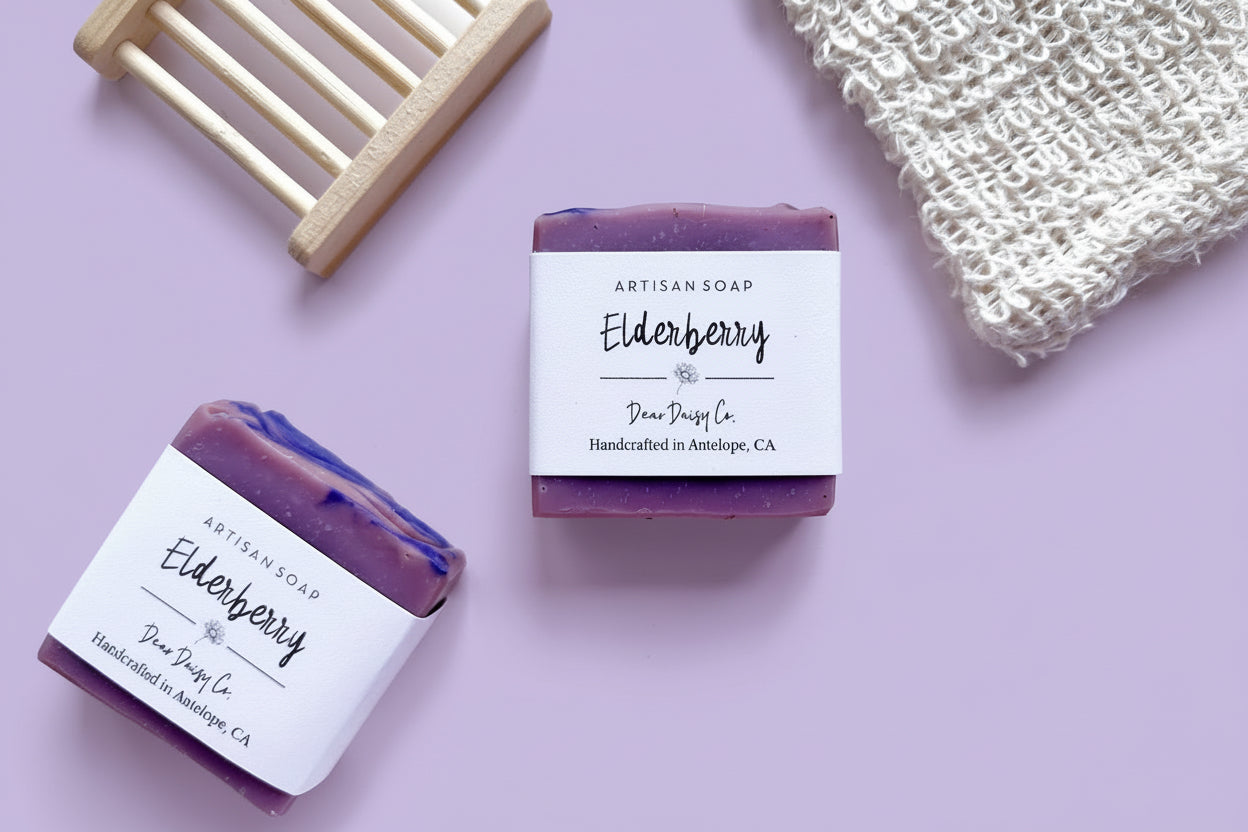 Elderberry Body Soap