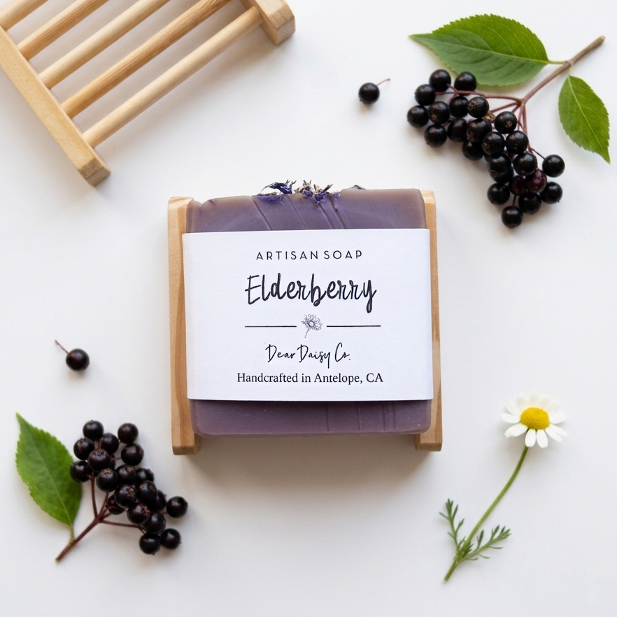 Elderberry Body Soap