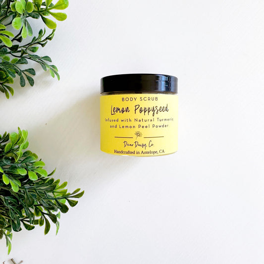 Lemon Poppyseed Body Scrub